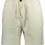 NORTH SAILS WHITE MEN'S BERMUDA PANTS