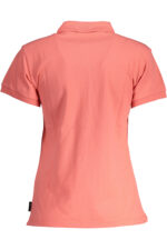 NORTH SAILS WOMEN'S SHORT SLEEVE POLO PINK - Image 2