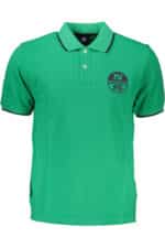 NORTH SAILS GREEN MEN'S SHORT SLEEVED POLO SHIRT