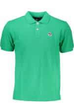 NORTH SAILS GREEN MEN'S SHORT SLEEVED POLO SHIRT