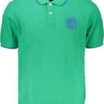 NORTH SAILS GREEN MEN'S SHORT SLEEVED POLO SHIRT