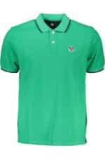 NORTH SAILS GREEN MEN'S SHORT SLEEVED POLO SHIRT