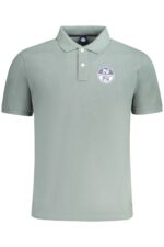 NORTH SAILS MEN'S SHORT SLEEVE POLO GREEN