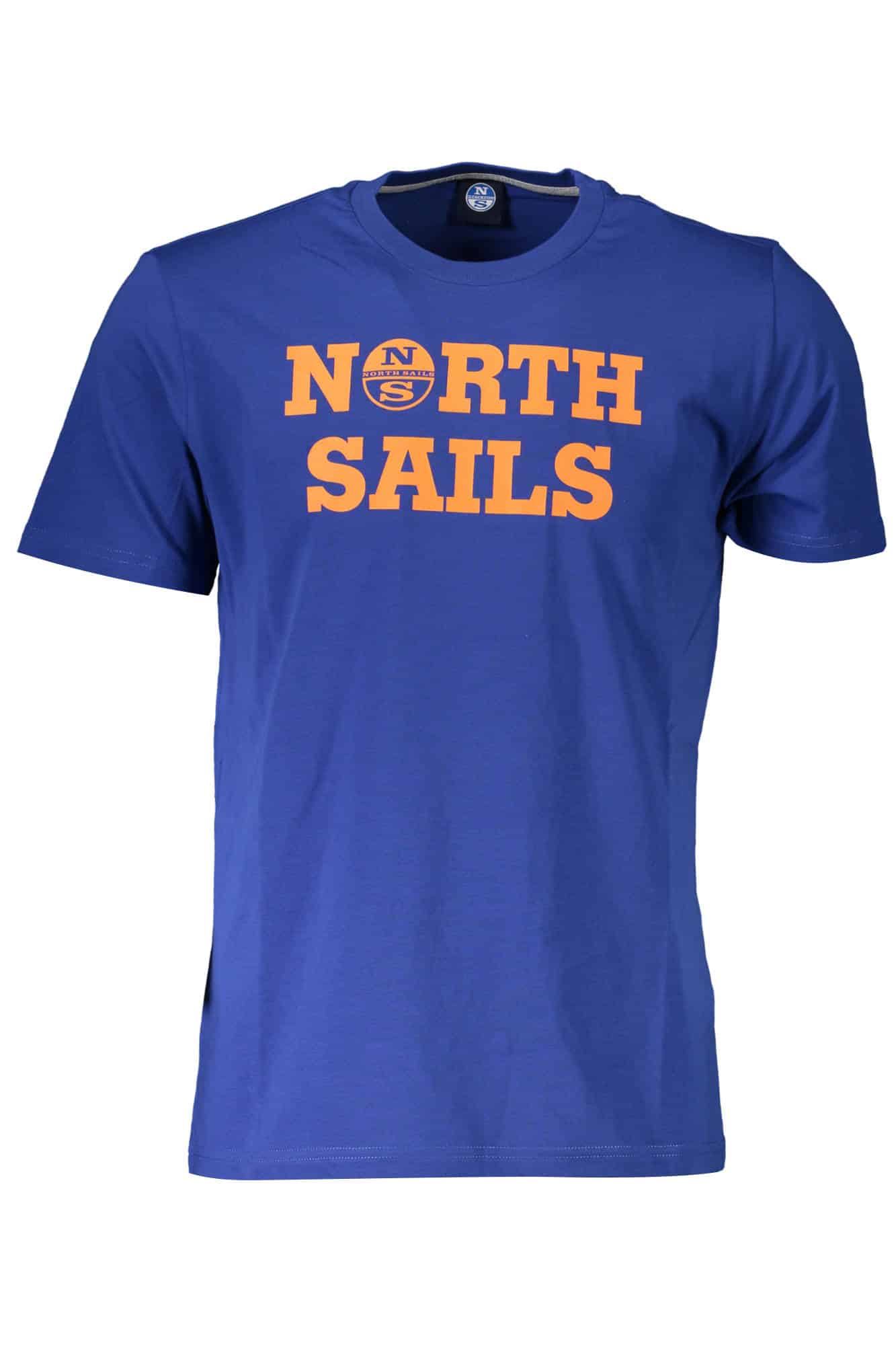 northsailst-shirtmanichecorteuomoblu_1 NORTH SAILS MEN'S SHORT SLEEVE T-SHIRT BLUE - Image 1