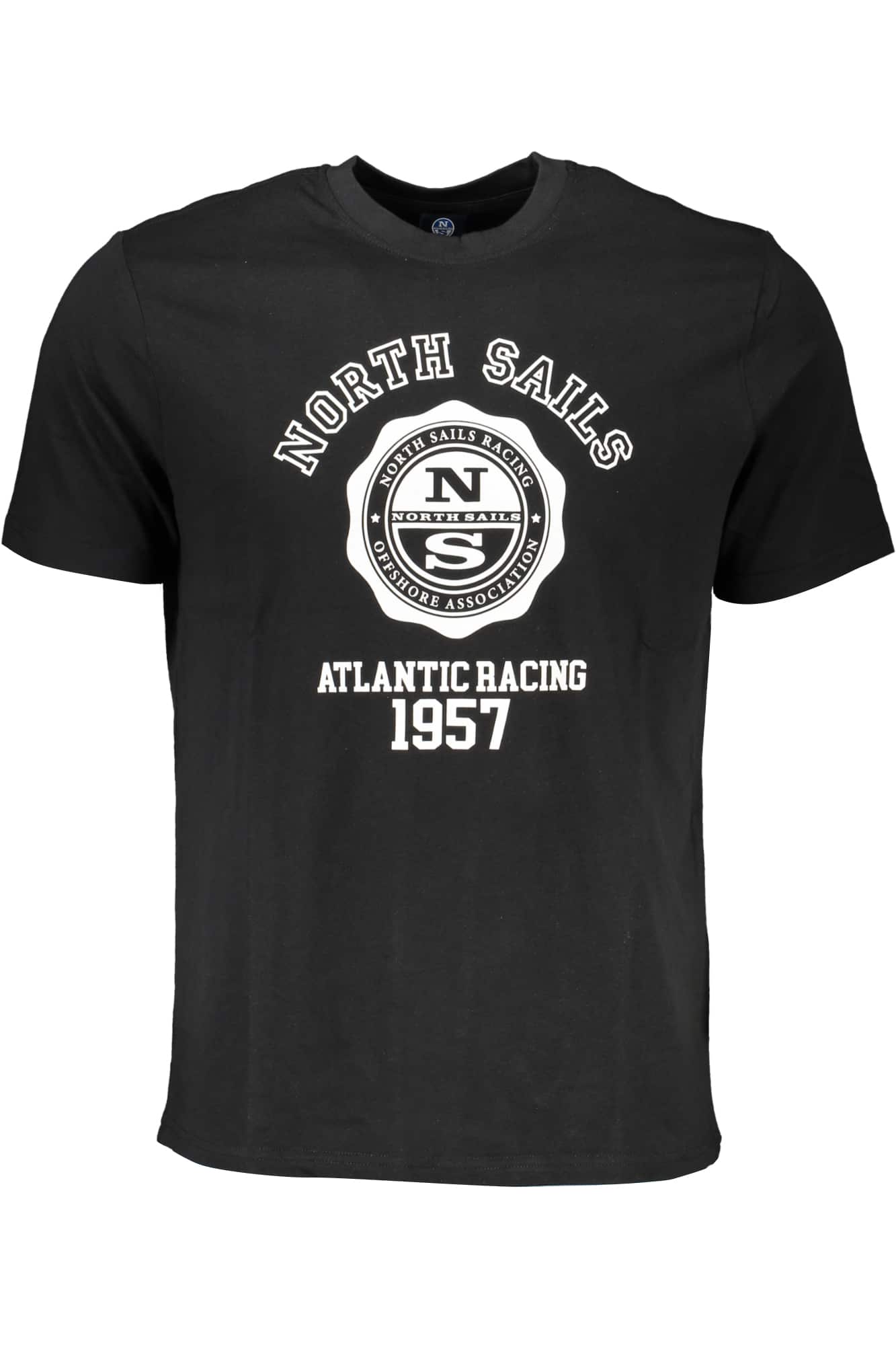 northsailst-shirtmanichecorteuomonero_1 NORTH SAILS MEN'S SHORT SLEEVE T-SHIRT BLACK - Image 1