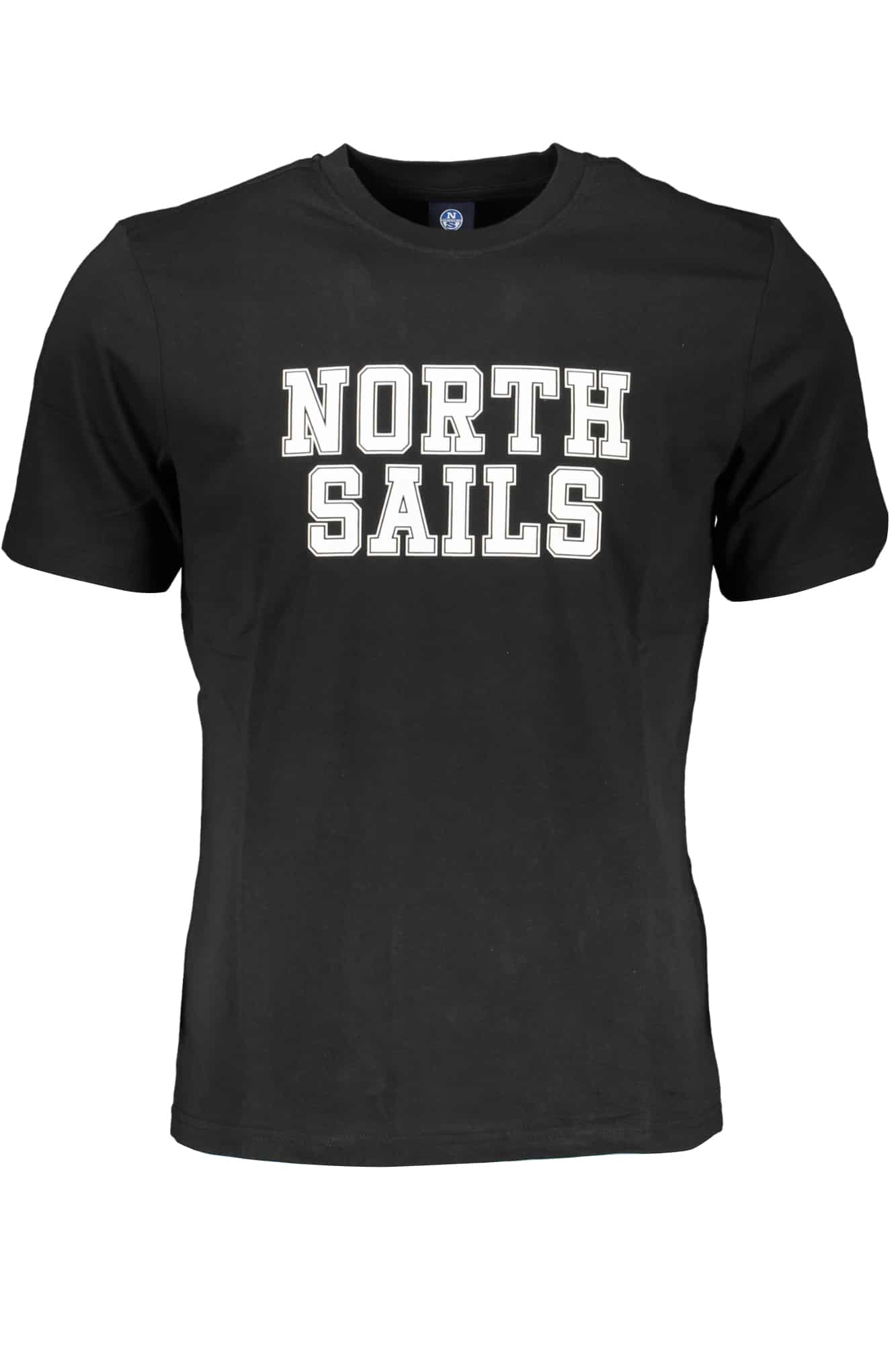 northsailst-shirtmanichecorteuomonero_1 NORTH SAILS MEN'S SHORT SLEEVE T-SHIRT BLACK - Image 1