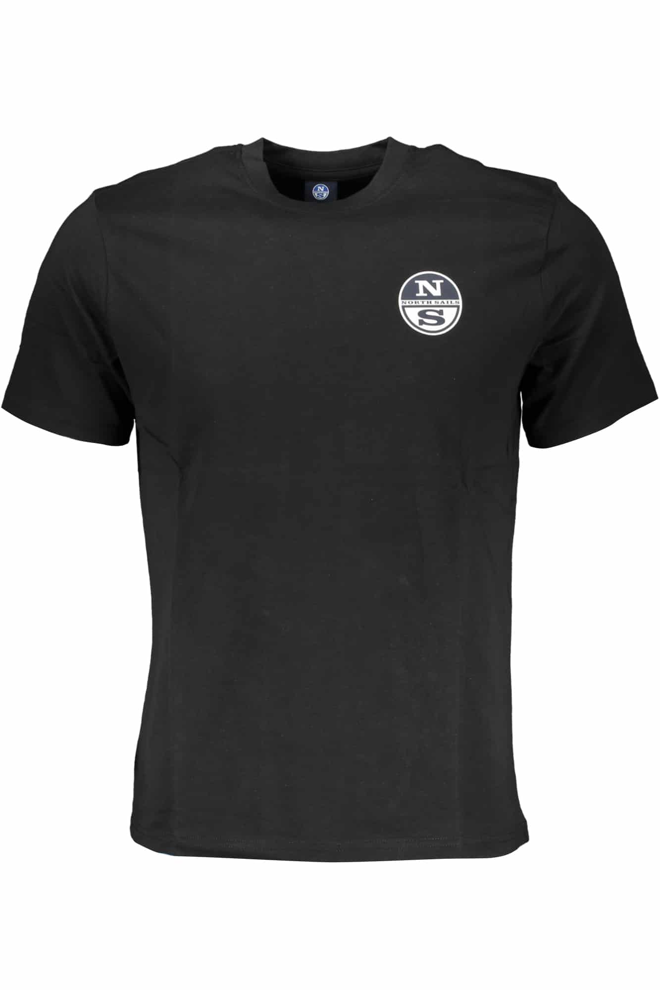 northsailst-shirtmanichecorteuomonero_1 NORTH SAILS MEN'S SHORT SLEEVE T-SHIRT BLACK - Image 1