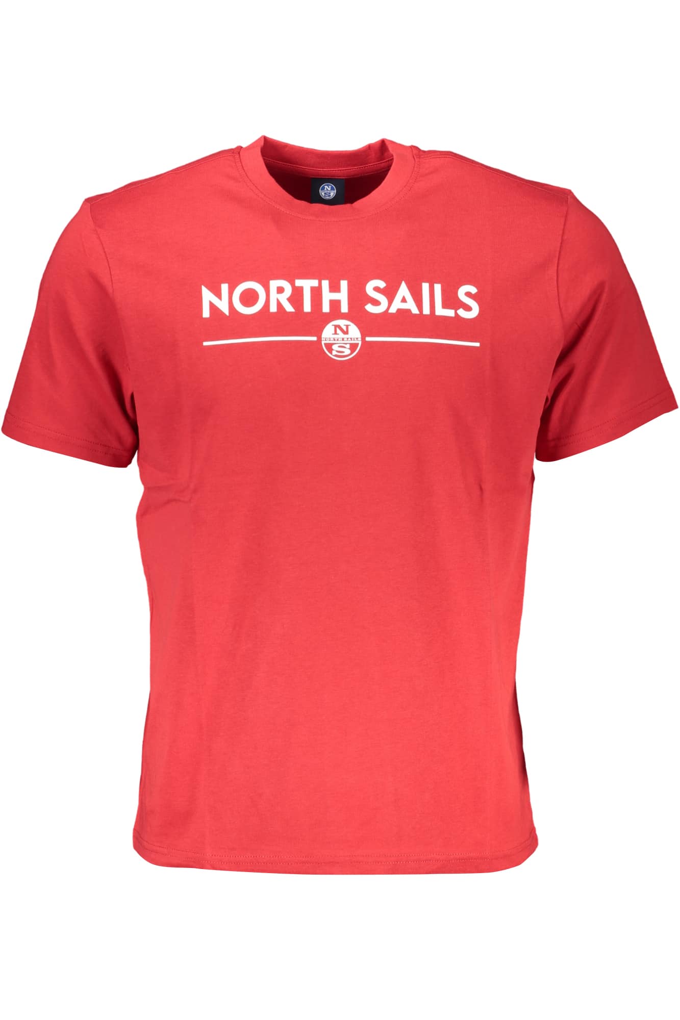 northsailst-shirtmanichecorteuomorosso_1 NORTH SAILS MEN'S SHORT SLEEVE T-SHIRT RED - Image 1