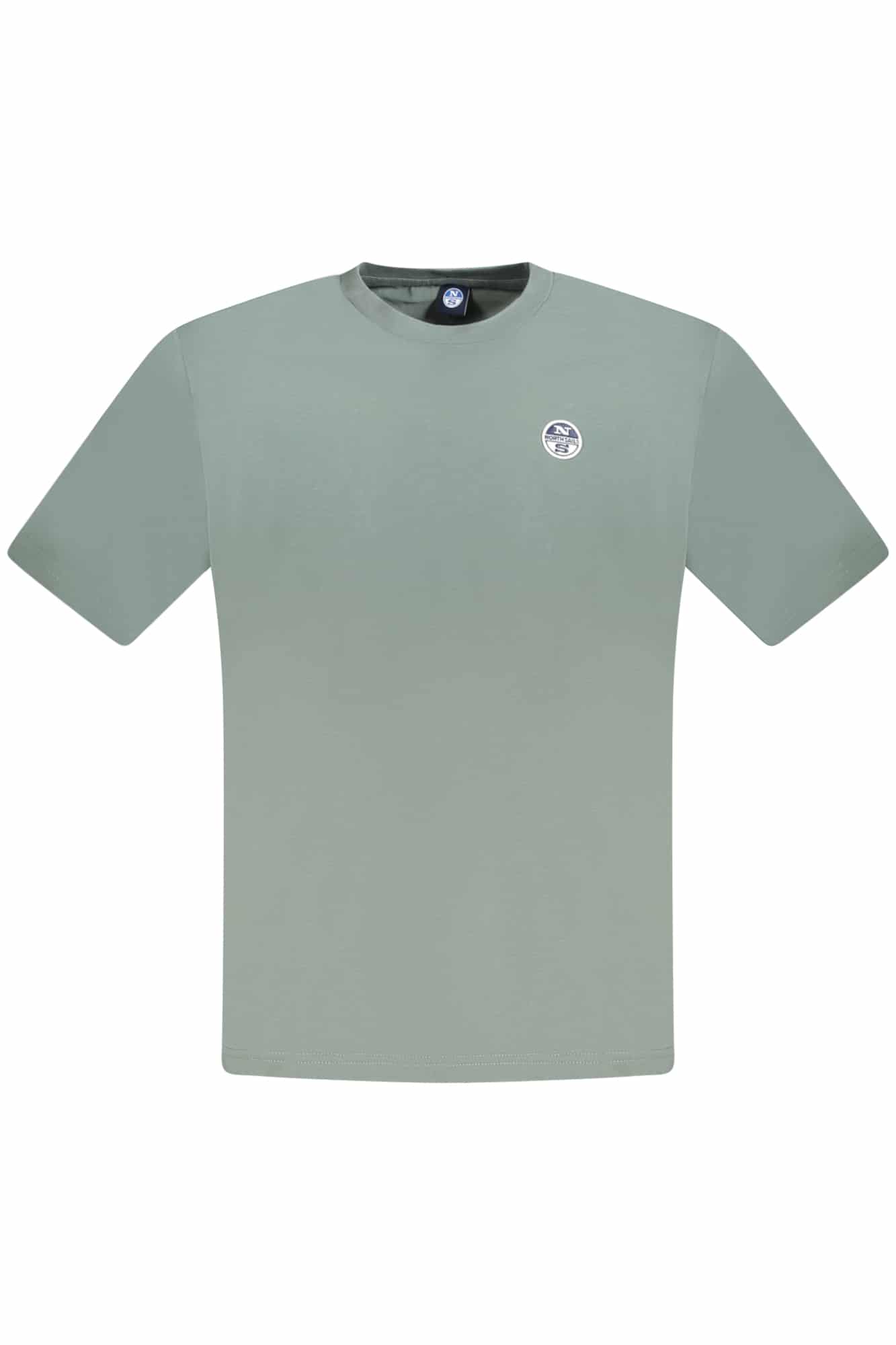 northsailst-shirtmanichecorteuomoverde_1 NORTH SAILS SHORT SLEEVE T-SHIRT MEN GREEN - Image 1