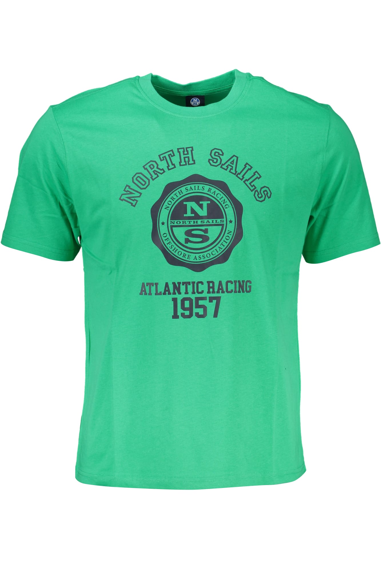 northsailst-shirtmanichecorteuomoverde_1 NORTH SAILS GREEN MEN'S SHORT SLEEVED T-SHIRT - Image 1