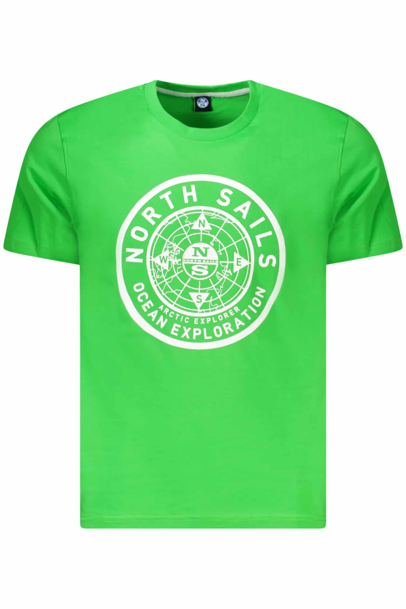 northsailst-shirtmanichecorteuomoverde_1 NORTH SAILS SHORT SLEEVE T-SHIRT MEN GREEN - Image 1