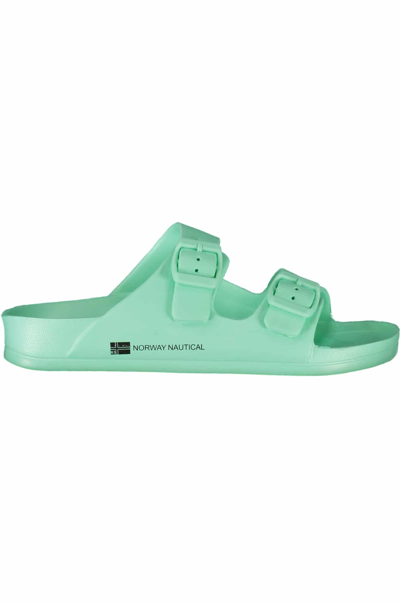 norway1963calzaturaciabattadonnaverde_1 NORWAY 1963 WOMEN'S GREEN SLIPPER FOOTWEAR - Image 1