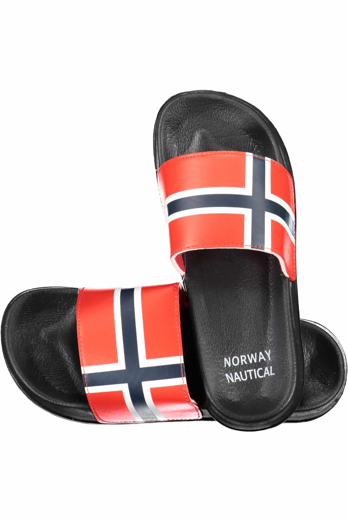 norway1963calzaturaciabattauomonero_1 NORWAY 1963 MEN'S BLACK SLIPPER FOOTWEAR - Image 1