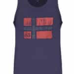 NORWAY 1963 MEN'S BLUE TANK TOP