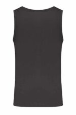 NORWAY 1963 BLACK MEN'S TANK TOP - Image 2