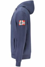 NORWAY 1963 MEN'S BLUE ZIP-UP SWEATSHIRT - Image 3