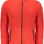 NORWAY 1963 RED MEN'S ZIP-UP SWEATSHIRT