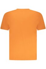 NORWAY 1963 MEN'S SHORT SLEEVE T-SHIRT ORANGE - Image 2