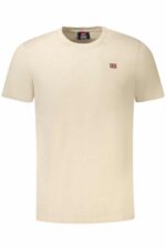 NORWAY 1963 MEN'S SHORT SLEEVE T-SHIRT BEIGE