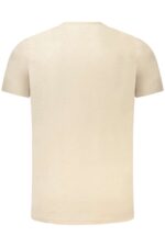 NORWAY 1963 MEN'S SHORT SLEEVE T-SHIRT BEIGE - Image 2
