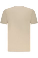 NORWAY 1963 MEN'S SHORT SLEEVE T-SHIRT BEIGE - Image 2