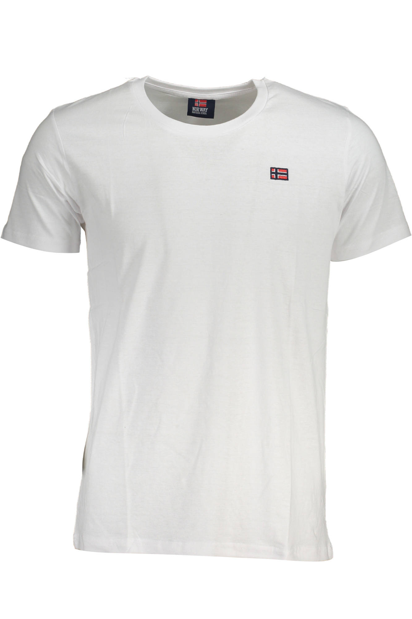 norway1963t-shirtmanichecorteuomobianco_1 NORWAY 1963 MEN'S SHORT SLEEVE T-SHIRT WHITE - Image 1