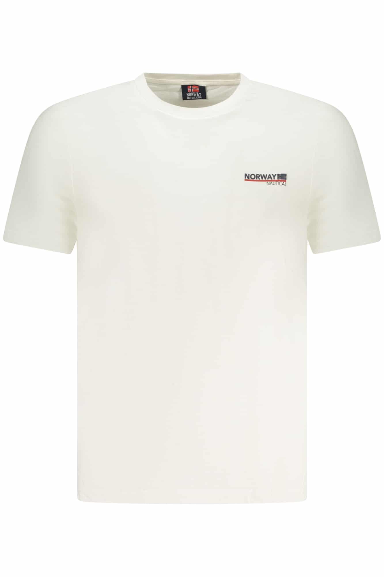 norway1963t-shirtmanichecorteuomobianco_1 NORWAY 1963 MEN'S SHORT SLEEVE T-SHIRT WHITE - Image 1