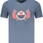 NORWAY 1963 MEN'S SHORT SLEEVE T-SHIRT BLUE