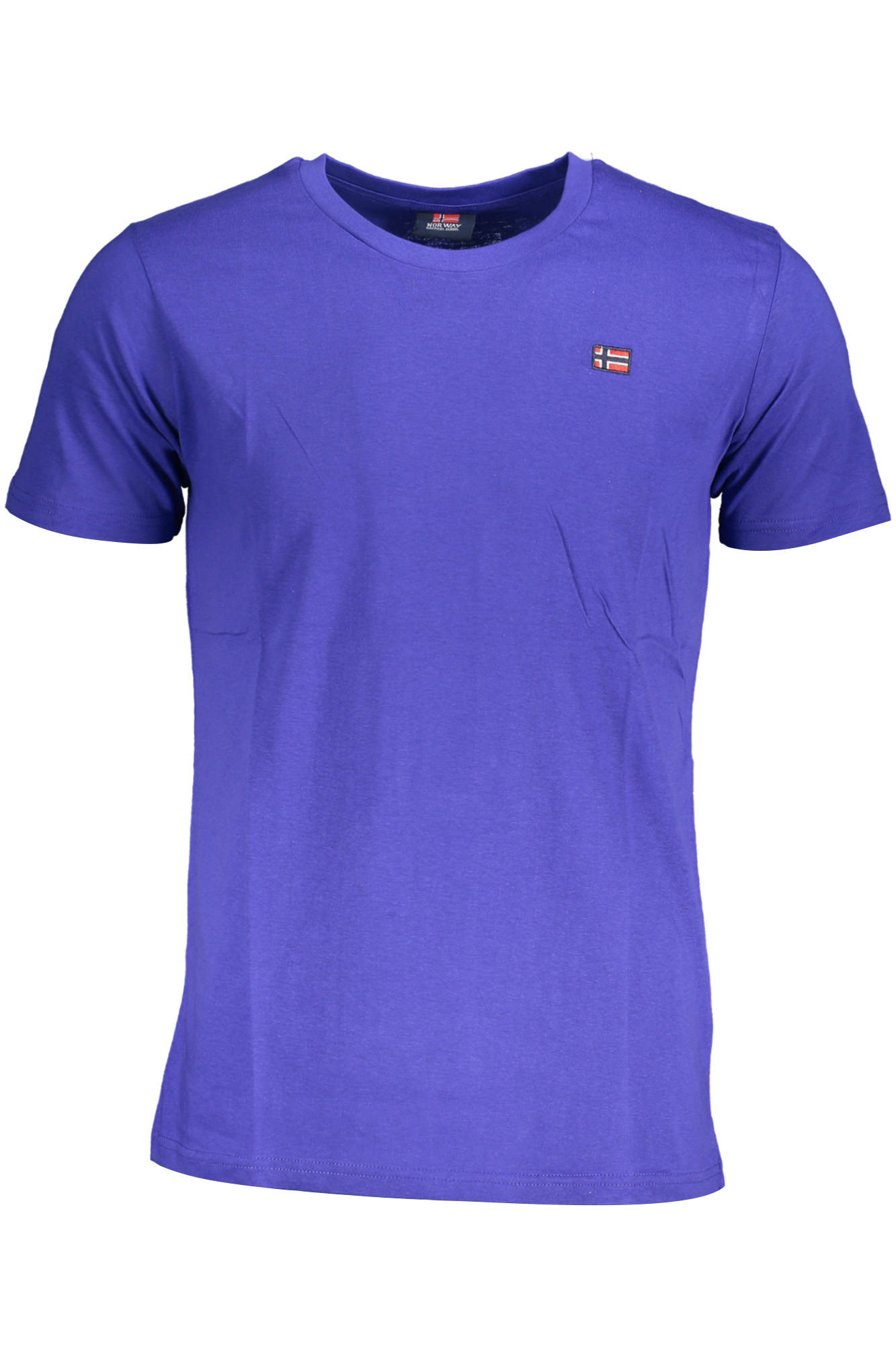 norway1963t-shirtmanichecorteuomoblu_1 NORWAY 1963 MEN'S SHORT SLEEVE T-SHIRT BLUE - Image 1
