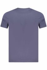 NORWAY 1963 MEN'S SHORT SLEEVE T-SHIRT BLUE - Image 2
