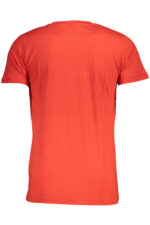NORWAY 1963 MEN'S SHORT SLEEVE T-SHIRT RED - Image 2