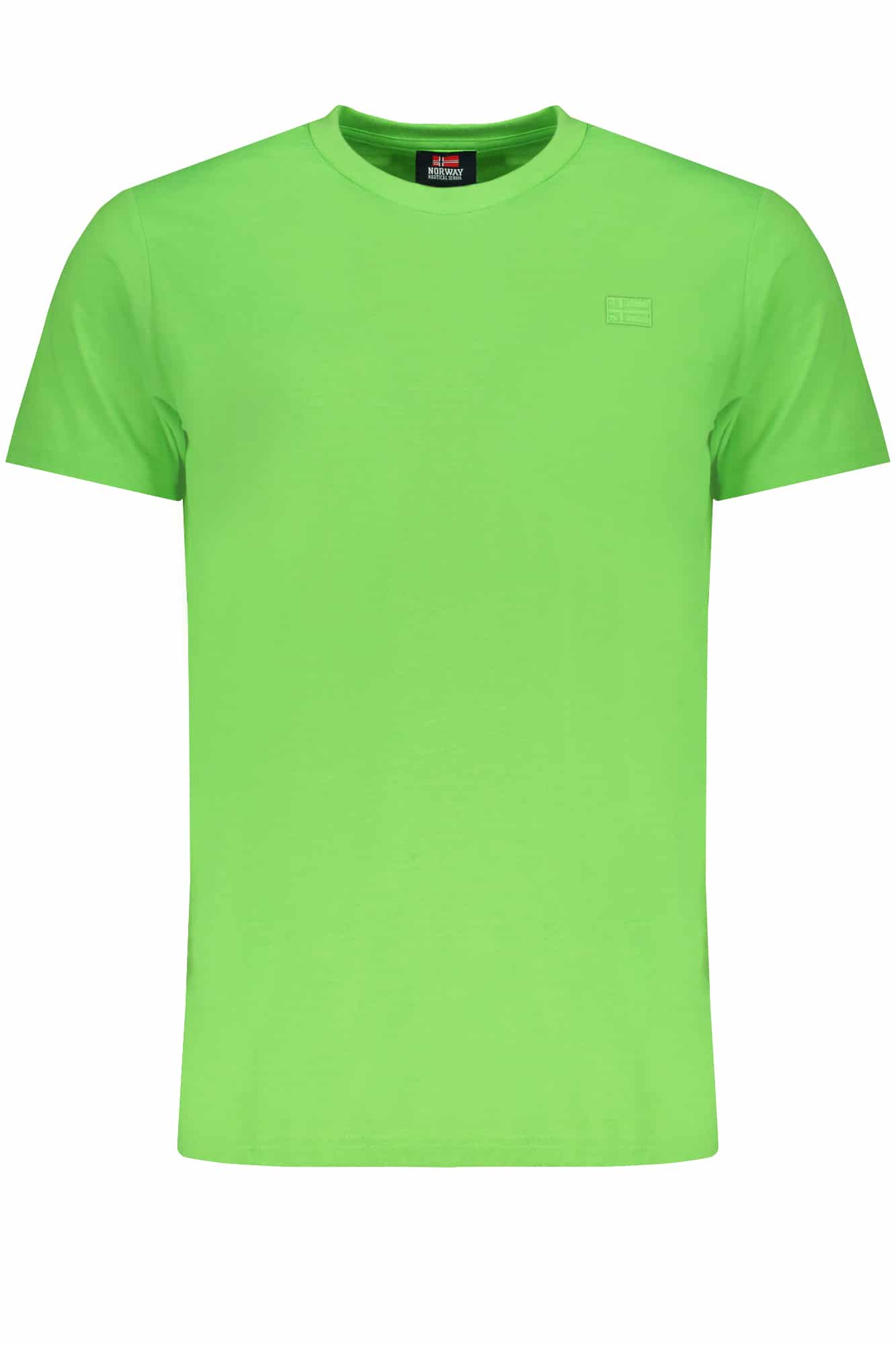 norway1963t-shirtmanichecorteuomoverde_1 NORWAY 1963 GREEN MEN'S SHORT SLEEVE T-SHIRT - Image 1