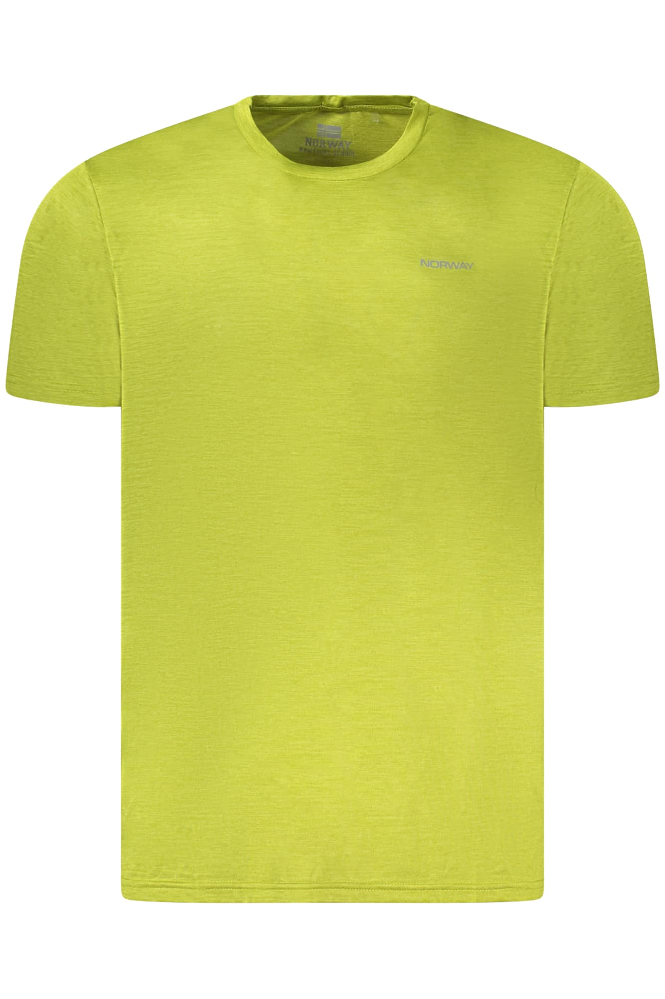 norway1963t-shirtmanichecorteuomoverde_1 NORWAY 1963 MEN'S SHORT SLEEVE T-SHIRT GREEN - Image 1