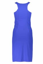 PATRIZIA PEPE WOMEN'S LONG DRESS BLUE - Image 2
