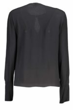 PATRIZIA PEPE WOMEN'S LONG SLEEVE SHIRT BLACK - Image 2