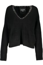 PATRIZIA PEPE WOMEN'S BLACK SWEATER