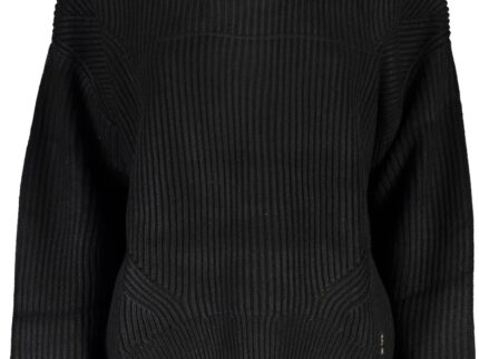 PATRIZIA PEPE WOMEN'S BLACK SWEATER