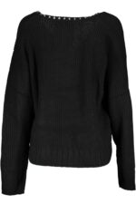PATRIZIA PEPE WOMEN'S BLACK SWEATER - Image 2