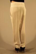 PATRIZIA PEPE WHITE WOMAN TROUSERS - Image 2