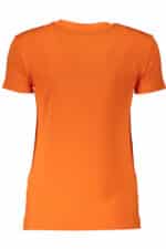 PATRIZIA PEPE WOMEN'S SHORT SLEEVE T-SHIRT ORANGE - Image 2