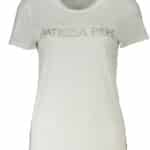 PATRIZIA PEPE WOMEN'S SHORT SLEEVE T-SHIRT WHITE