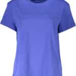 PATRIZIA PEPE WOMEN'S SHORT SLEEVE T-SHIRT BLUE