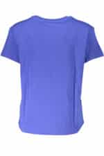 PATRIZIA PEPE WOMEN'S SHORT SLEEVE T-SHIRT BLUE - Image 2