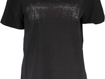 PATRIZIA PEPE WOMEN'S SHORT SLEEVE T-SHIRT BLACK