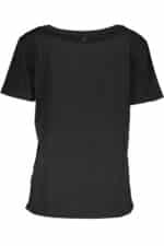 PATRIZIA PEPE WOMEN'S SHORT SLEEVE T-SHIRT BLACK - Image 2