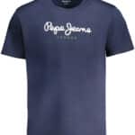 PEPE JEANS MEN'S SHORT SLEEVED T-SHIRT BLUE