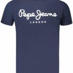 PEPE JEANS MEN'S SHORT SLEEVE T-SHIRT BLUE