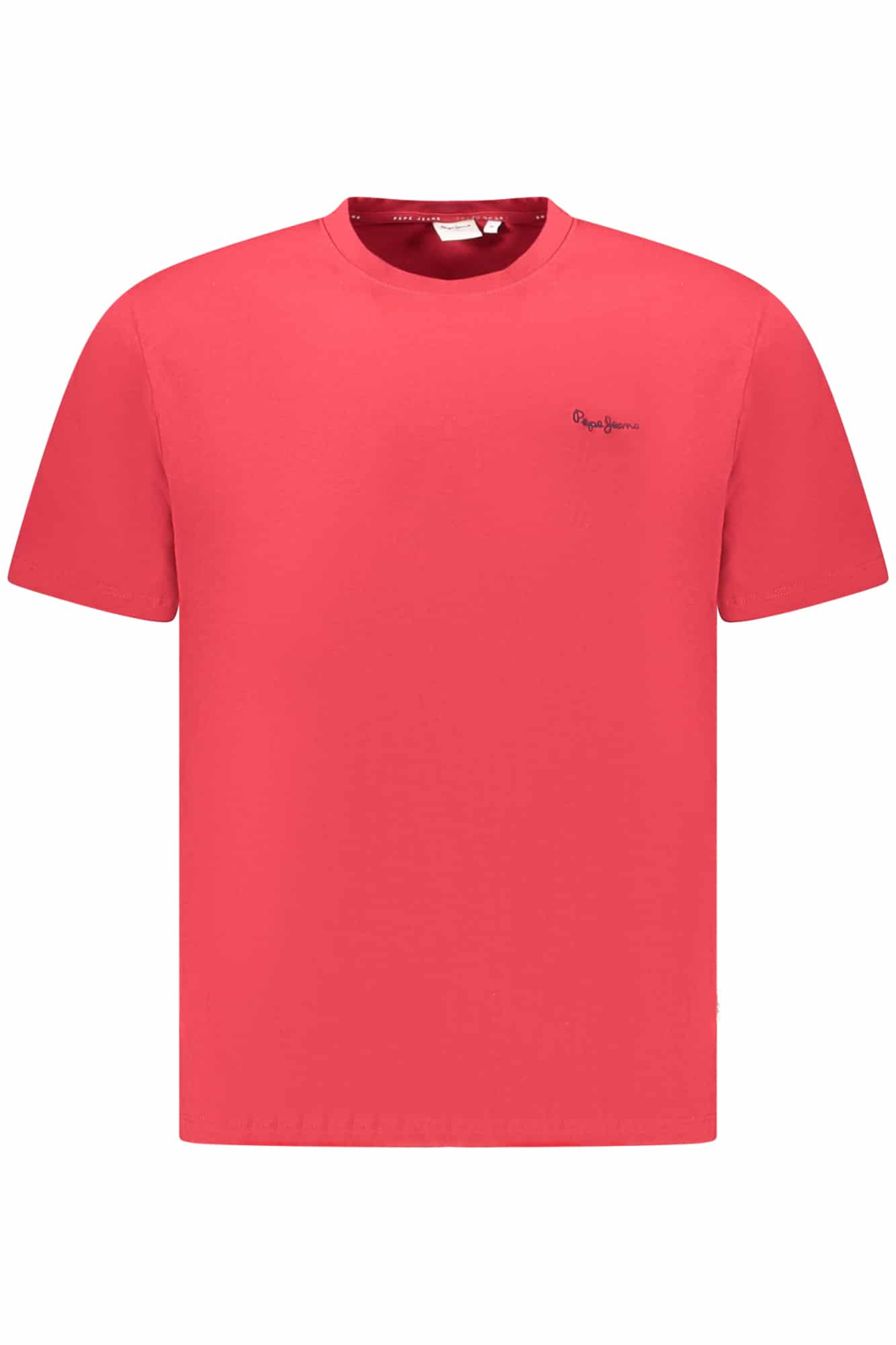 pepejeanst-shirtmanichecorteuomorosso_1 PEPE JEANS MEN'S SHORT SLEEVE T-SHIRT RED - Image 1