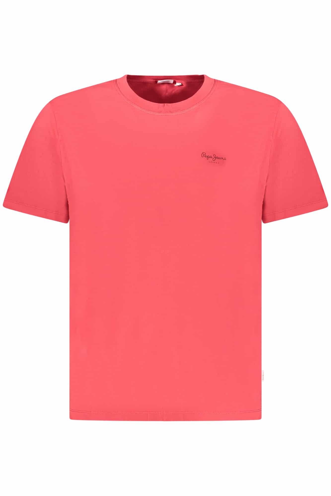 pepejeanst-shirtmanichecorteuomorosso_1 PEPE JEANS MEN'S SHORT SLEEVE T-SHIRT RED - Image 1