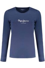 PEPE JEANS WOMEN'S LONG SLEEVE T-SHIRT BLUE